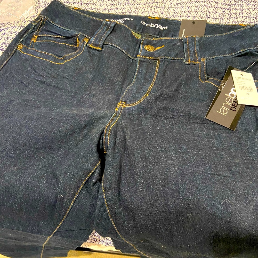 Lane Bryant boot cut jeans 14P NWT